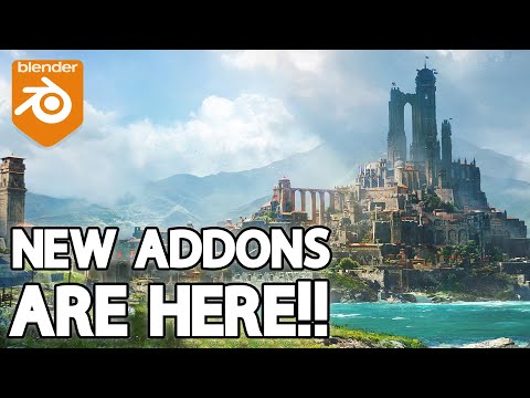 Видео: Новые дополнения и обновления Blender