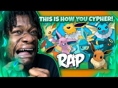Видео: EEVEE RAP CYPHER l VGRB при участии RUSTAGE, None Like Joshua, GameboyJones и других [Pokemon] РЕ...