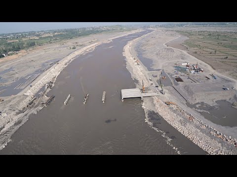 Видео: Строительство объездной дороги вокруг города Узген