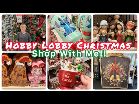Видео: Рождественский шопинг в Hobby Lobby 2025!