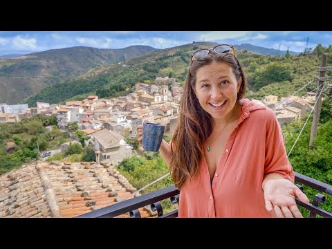 Видео: Реальность жизни в маленькой итальянской деревне (Сицилия)