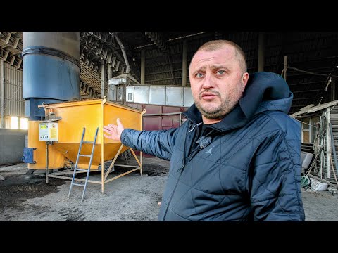 Видео: Сушили щепою і це була біда! Соя до 8%. Теплогенератор AgroWarm! Найбільша ферма раків