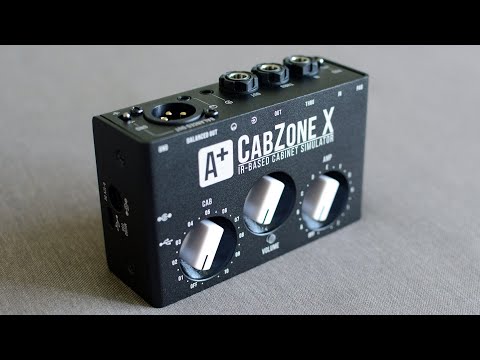 Видео: A+ CabZone X by Shift Line — IR CabSim (Импульсный эмулятор кабинета)