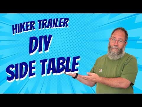 Видео: Самодельный столик для моего туристического прицепа