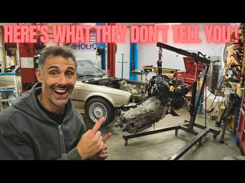 Видео: Мы избежали пули, заменив этот BMW E30 на современный двигатель B48 Turbo.