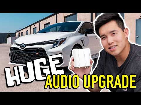 Видео: ОГРОМНОЕ улучшение звука | GR Corolla