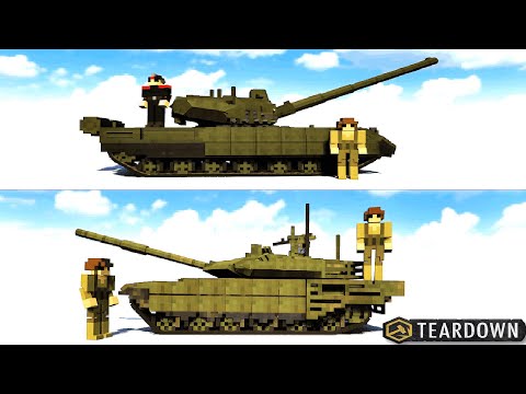 Видео: БИТВА ТАНКОВ Т 90 vs Т 95 в TEARDOWN