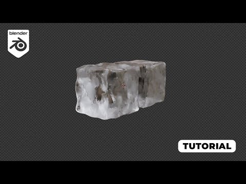 Видео: КАК СДЕЛАТЬ «КУБИК ЛЬДА» В БЛЕНДЕРЕ 4.0 — РУКОВОДСТВО