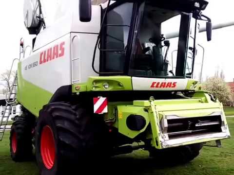 Видео: CLAAS Lexion 550,  2007 р.в., огляд, обзор комбайна