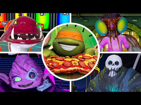 Видео: TMNT Arcade: Wrath of the Mutants — все боссы и концовка