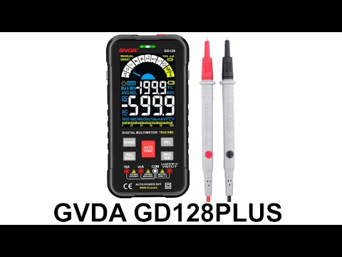 Видео: Мультиметр GVDA GD128PLUS