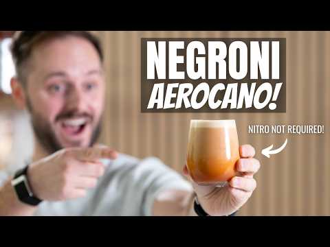 Видео: Самый воздушный КОФЕ НЕГРОНИ!