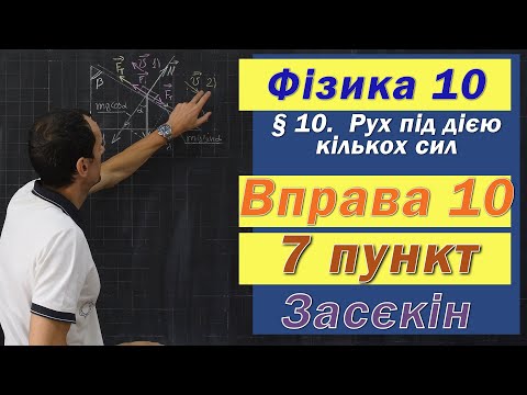 Видео: Засєкін Фізика 10 клас. Вправа № 10. 7 п