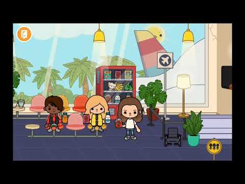 Видео: Toca boca. Ева и её друзья. || 1 серия ||~♡Тока бока модный особняк, аэропорт и университет-VVU
