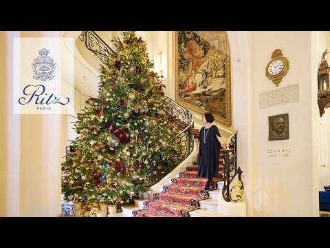 Видео: Проведите Рождество в самом престижном отеле Ritz Paris🎄 Великолепный ужин в ресторане Michelin ⭐️