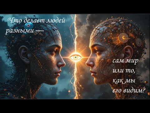 Видео: Что делает людей разными — сам мир или то, как мы его видим?#понимание https://youtu.be/uChpRlh-m6Y