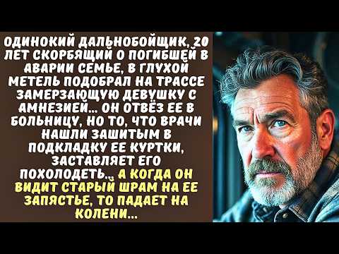 Видео: ДАЛЬНОБОЙЩИК подобрал на трассе ПРОПАВШУЮ ДЕВУШКУ, а когда увидел ее старый шрам, замер...