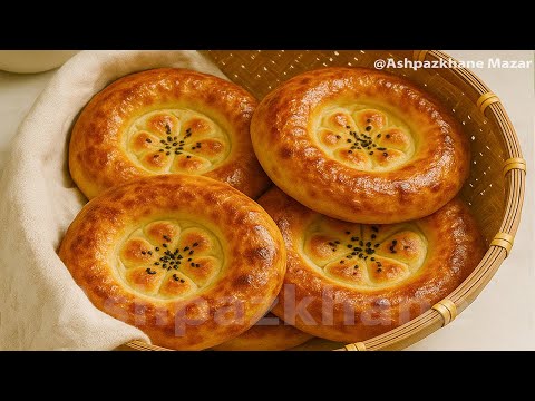 Видео: Афганский хлеб на масле, он такой вкусный, вы его еще не видели
