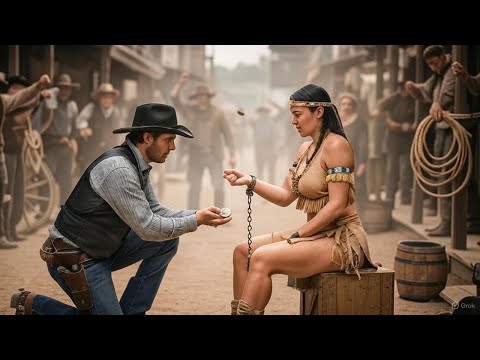 Видео: Последняя женщина-апачи на аукционе — грязная, голодная, никому не нужная… пока ковбой не забрал её