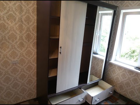 Видео: заключительный этап сборки шкафа купе МОДЕРН от фабрики BTS