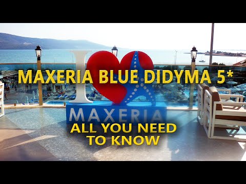 Видео: MAXERIA BLUE DIDYMA HOTEL 5*: Все Об Отеле