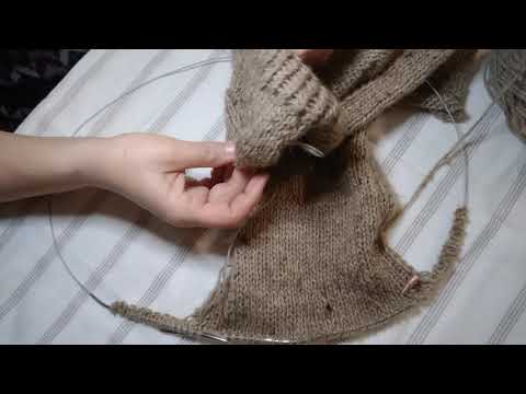 Видео: MaTusy. About knitting. Кокон, верхний клапан.