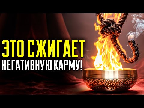 Видео: ❤️ Негатив УЙДЕТ из Твоей Жизни, а ХОРОШЕЕ ВЕРНЕТСЯ к Тебе! Это сеанс СЖИГАЕТ НЕГАТИВНУЮ КАРМУ...
