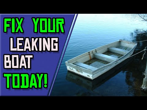 Видео: Найдите и устраните УТЕЧКИ в вашей алюминиевой лодке с помощью этого ПРОСТОГО МЕТОДА!