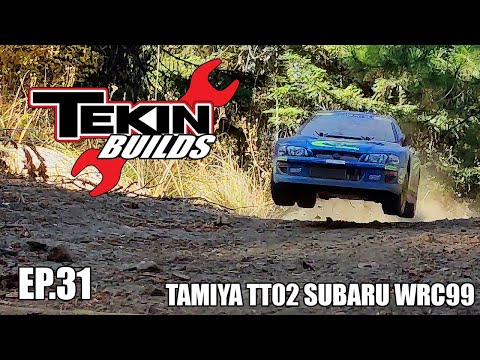 Видео: Tamiya TT-02 Subaru WRC99 RC Rally Car | Tekin Builds, эпизод 31