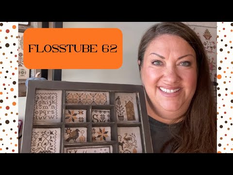 Видео: Flosstube 62 — Давайте начнем шить «Звенящий шарик»…