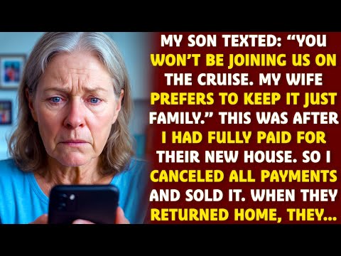 Видео: Мой сын написал: «Ты к нам не присоединишься. Моя жена предпочитает, чтобы всё было только с семь...
