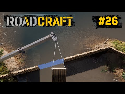 Видео: ROADCRAFT прохождение #26 - Глубина - восстанавливаем дамбу и миссия мусорщика