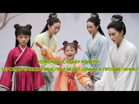 Видео: Изменить судьбу матери героиня слышит мысли и ведёт семью к процветанию #китайскаядорама #дорама2025