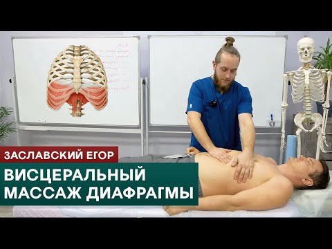 Видео: Висцеральный массаж диафрагмы. Заславский Егор
