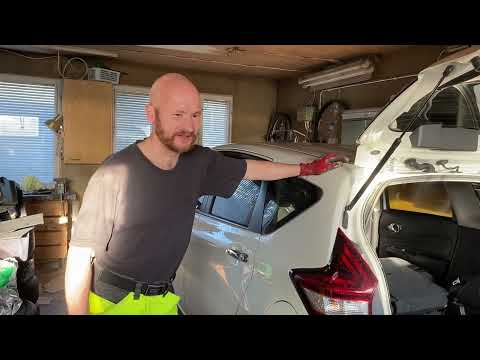 Видео: Nissan Note E-power. Шумоизоляция. Начало