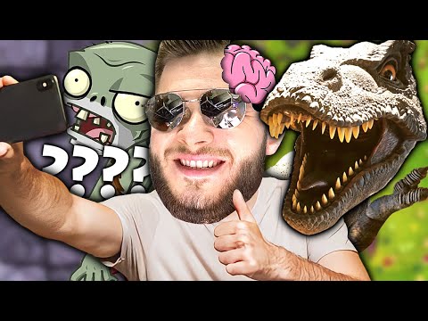 Видео: МИР ЮРСКОГО ПЕРИОДА в PLANTS vs ZOMBIE #18