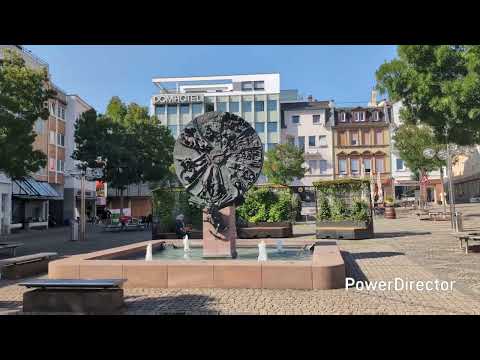 Видео: Прогулка по Вормсу и Кайзерслаутерну. Германия. #германия #жизньвдеревне 