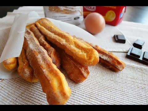 Видео: ЧУРРОС. Очень ВКУСНЫЙ и БЫСТРЫЙ испанский ДЕСЕРТ!