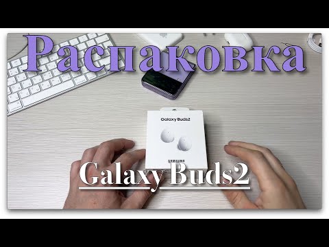 Видео: Распаковка Galaxy Buds 2