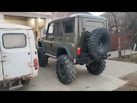 Видео: Финиш проекта. УАЗ Хантер на портальных мостах ВОИН 4х4.