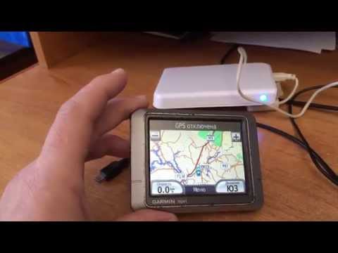 Видео: Обновляем ПО и карту Garmin nuvi 200