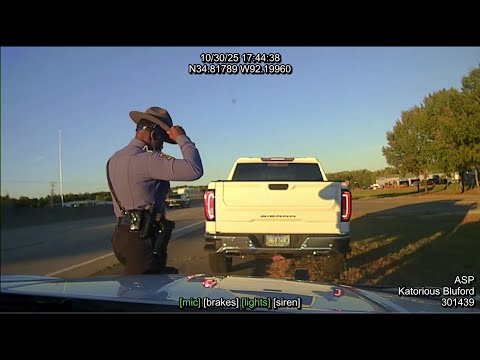 Видео: Остановки на Блуфорде/Шоссе 57, Шервуд, штат Арканзас, отряд А, серия «Дорожное движение», эпизод...