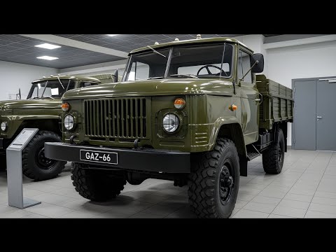 Видео: Новый ГАЗ-66 2026 легенда вернулась! Увидь, как «Шишига» изменилась до неузнаваемости!
