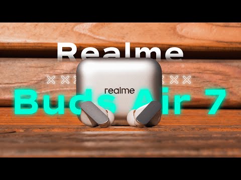 Видео: Прорыв В Звуке 🔥 Беспроводные наушники Realme Buds Air 7 ANC Hi-Res LHDC 5.0 IP55 Bluetooth: 5.4