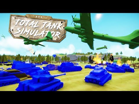 Видео: БОМБАРДИРОВЩИКИ ПРОТИВ ТАНКОВ ► TOTAL TANK SIMULATOR! ТОТАЛ ТАНК СИМУЛЯТОР! КАМПАНИЯ ЗА ГЕРМАНИЮ #1