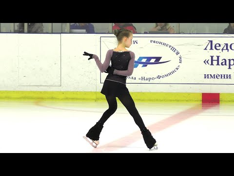 Видео: Софья Мартышина - Произвольная программа. Тренер - Евгений Плющенко