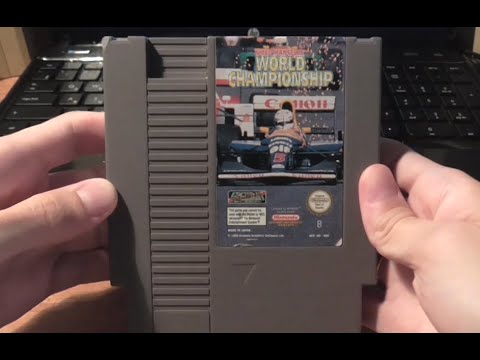Видео: [NES-PAL] NIGEL MANSELL’S WORLD CHAMPIONSHIP CHALLENGE - Распаковка и обзор