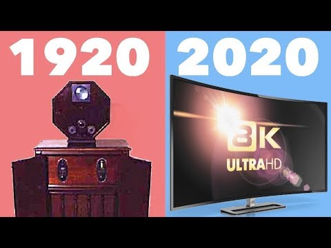 Видео: Эволюция телевизоров с 1920 по 2020