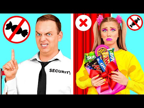 Видео: Как Пронести Сладости в Кинотеатр от BaRaDa Challenge