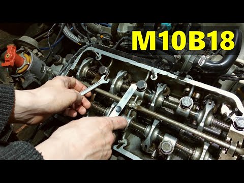 Видео: Регулировка клапанов на двигателе BMW M10B18